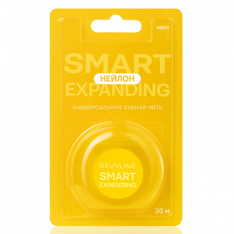 Зубная нить Revyline 840D Expanding floss нейлон, вощеная, 30 m
